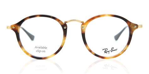 ray ban round fleck eyeglasses.